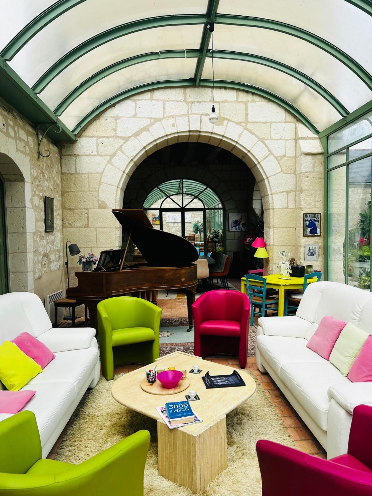 Allonnes  Chateau De La Thibaudiere Bois Savary - Chambre Familiale Du Roi מראה חיצוני תמונה