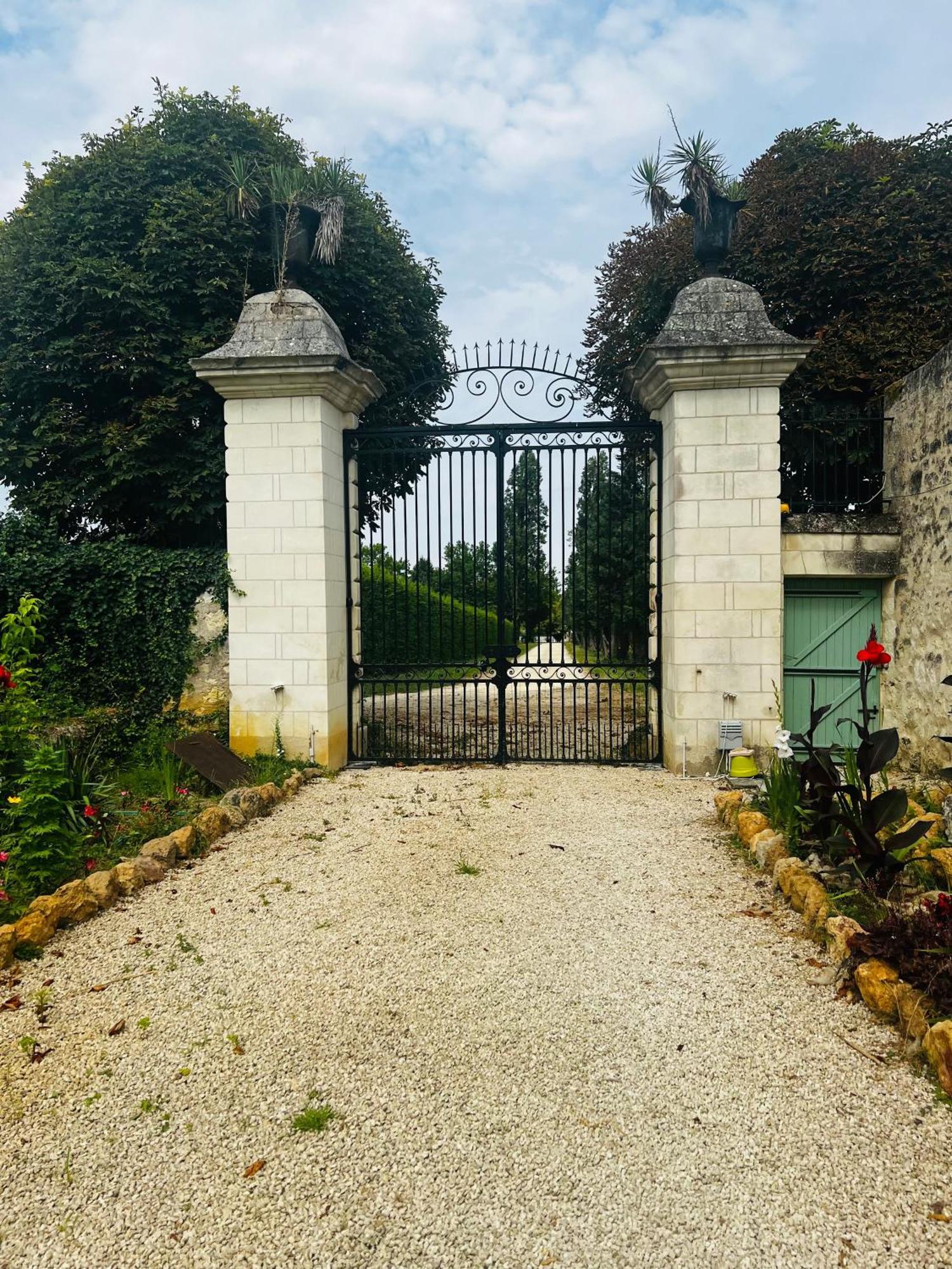 Allonnes  Chateau De La Thibaudiere Bois Savary - Chambre Familiale Du Roi מראה חיצוני תמונה