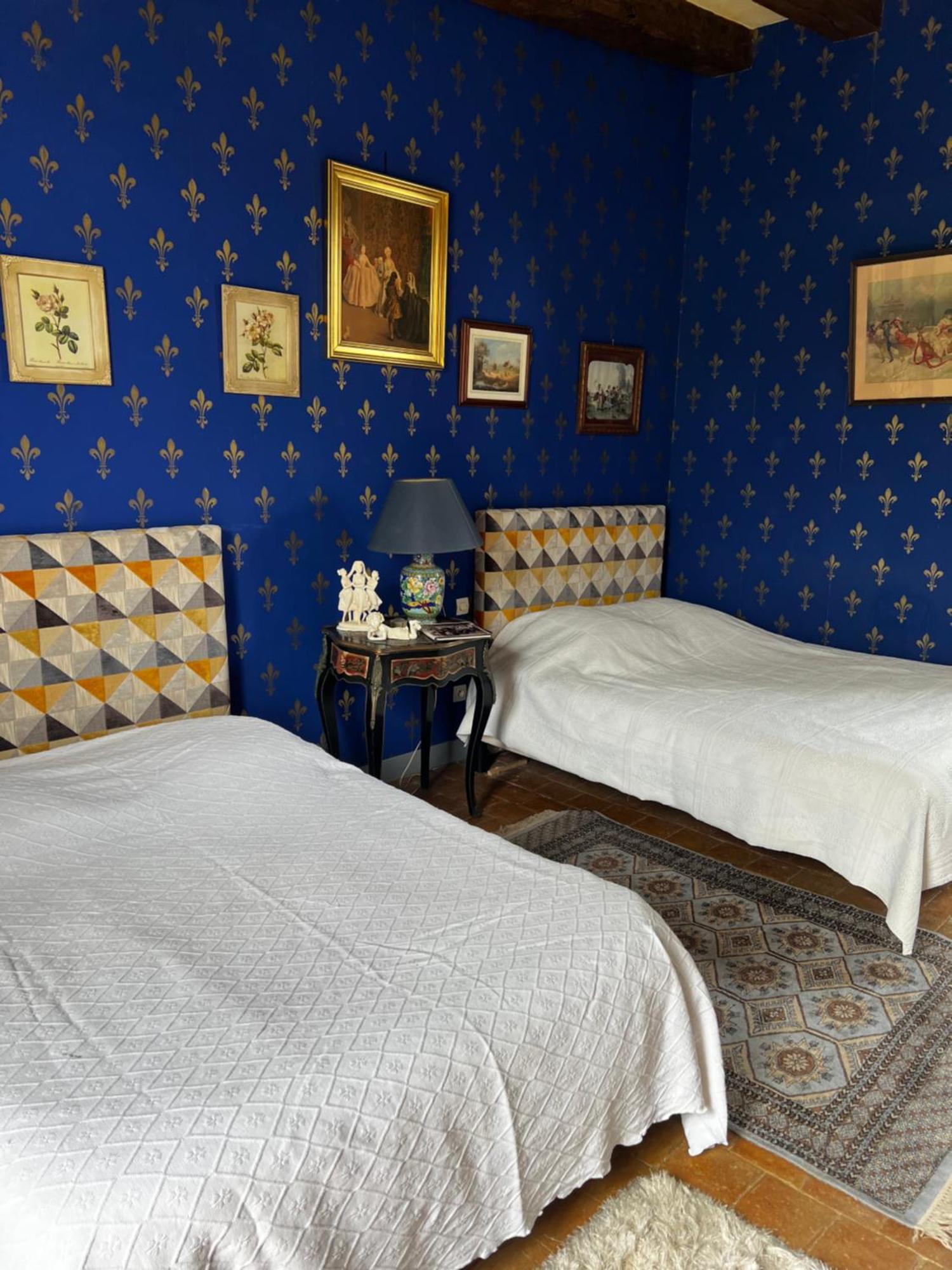 Allonnes  Chateau De La Thibaudiere Bois Savary - Chambre Familiale Du Roi מראה חיצוני תמונה